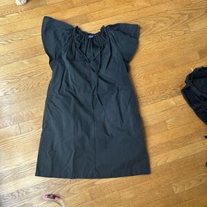Gap Black XS cotton dress tunic style brand new